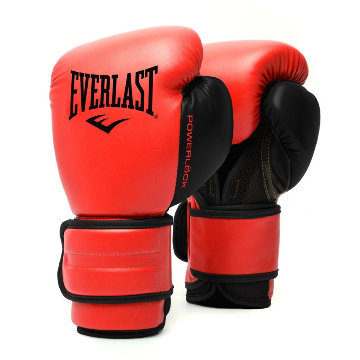 Everlast Powerlock 2R Boxing Gloves Red