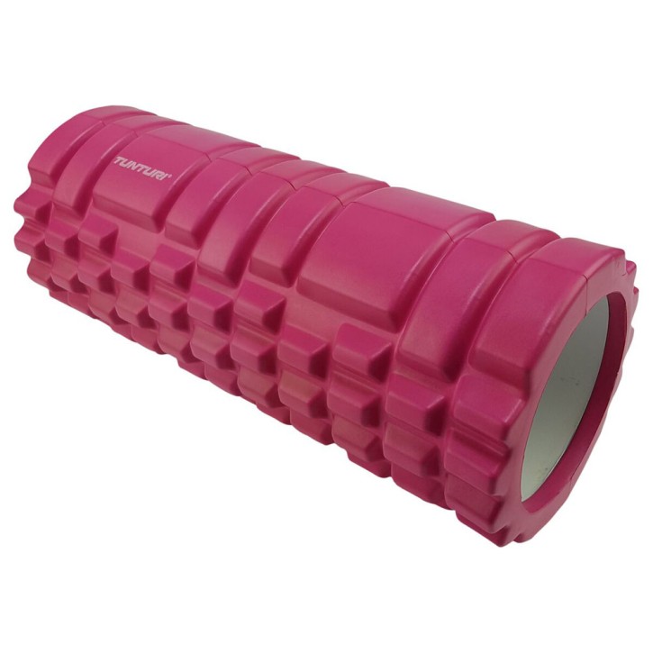 Abverkauf Tunturi Yoga Foam Grid Roller Pink 33 cm