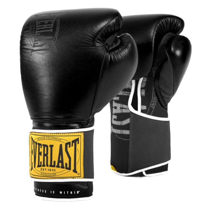 Everlast 1910 Classic Boxing Gloves Black