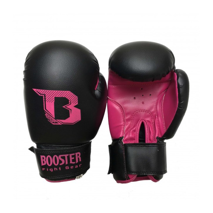 Booster BT Kids Duo Boxing Gloves Neon Pink Skintex