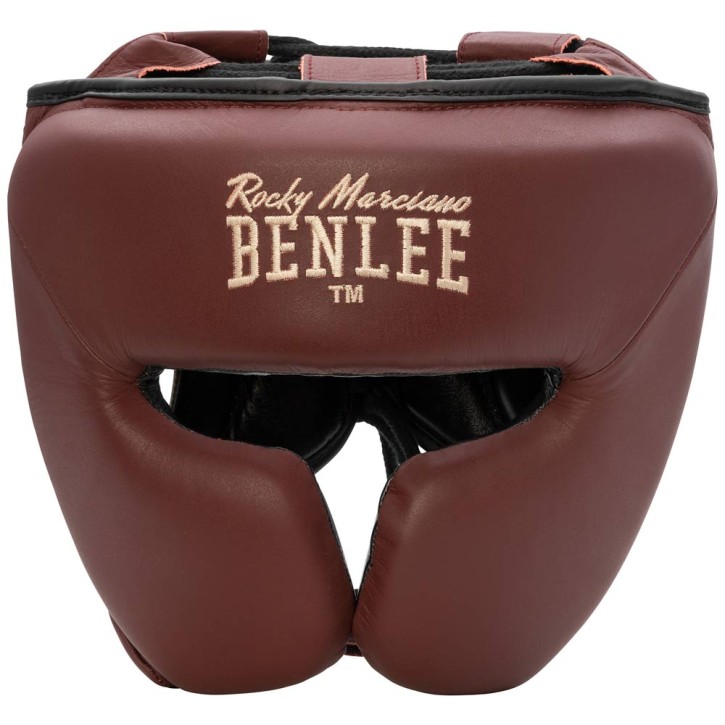 Benlee Berkley Headguard Leather Wine