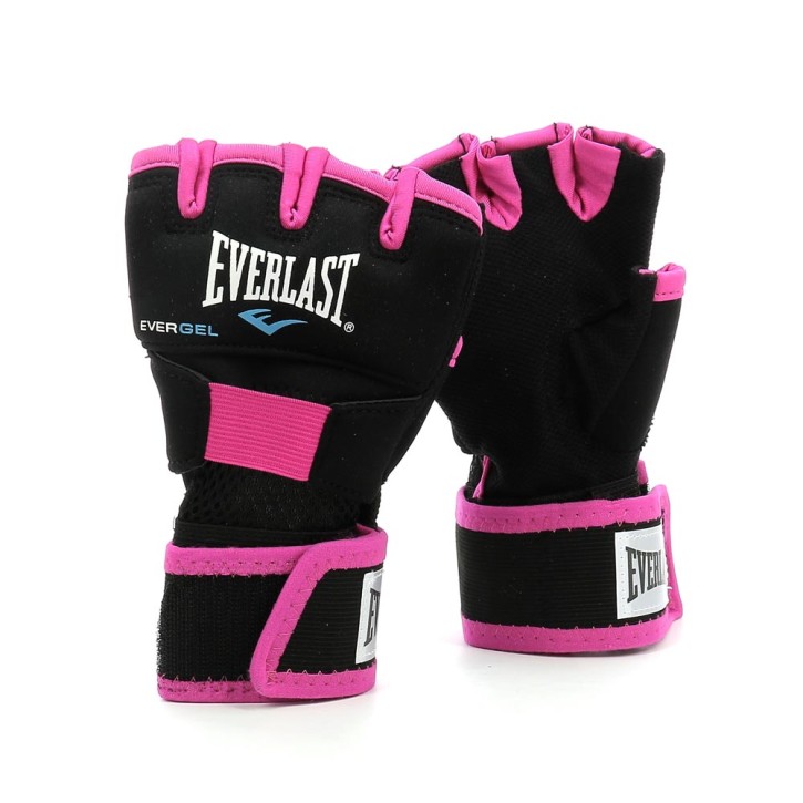 Everlast Evergel Hand Bandages Black Pink