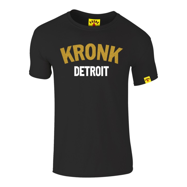 Kronk Detroit Gold Series Slim Fit T-Shirt Black