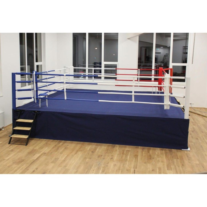 High ring podium ring outside approx. 6.50 x 6.50 m