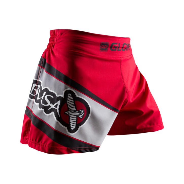 Sale Hayabusa Glory Kickboxing Shorts Red