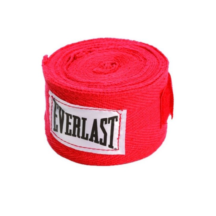 Everlast 3m Boxing Wraps Red