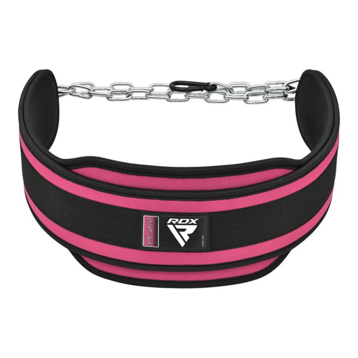 RDX Pro Dipping Weightlifting Belt Sharp Pink