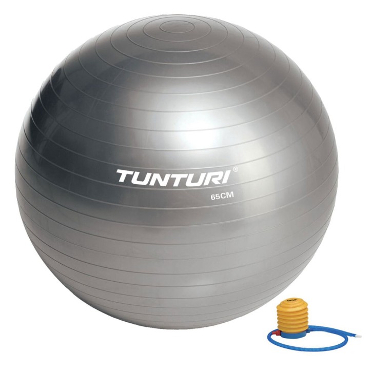 Tunturi exercise ball silver 65cm