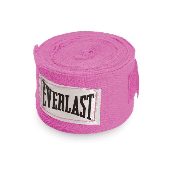 Everlast 3m Boxing Wraps Pink