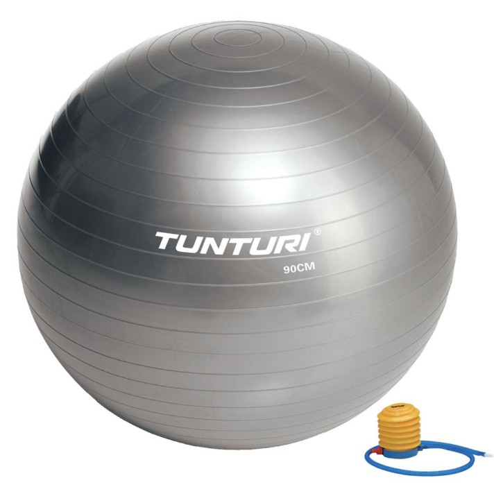 Tunturi exercise ball silver 90cm