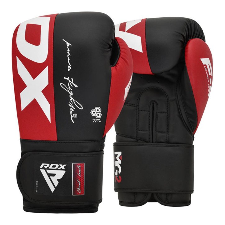 RDX Rex F4 Boxing Gloves Red Black
