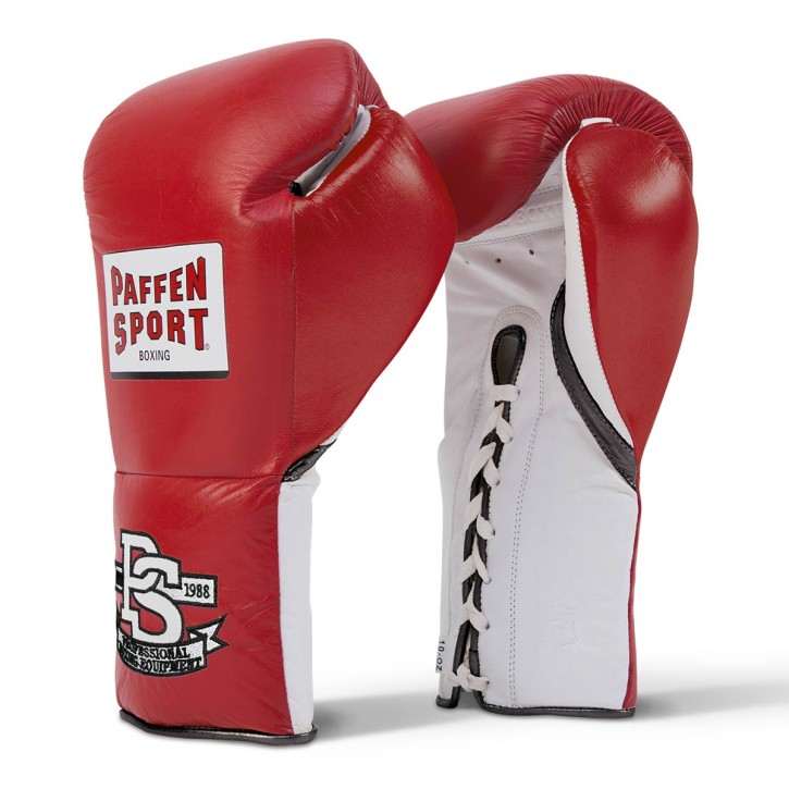 Paffen Sport Pro Mexican Boxing Gloves Red White Black