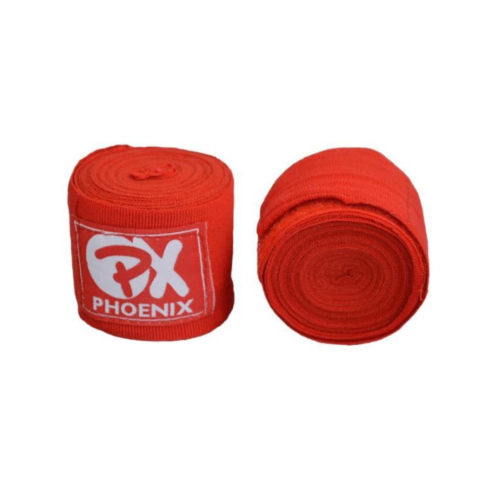 Phoenix PX boxing bandages 450cm Red