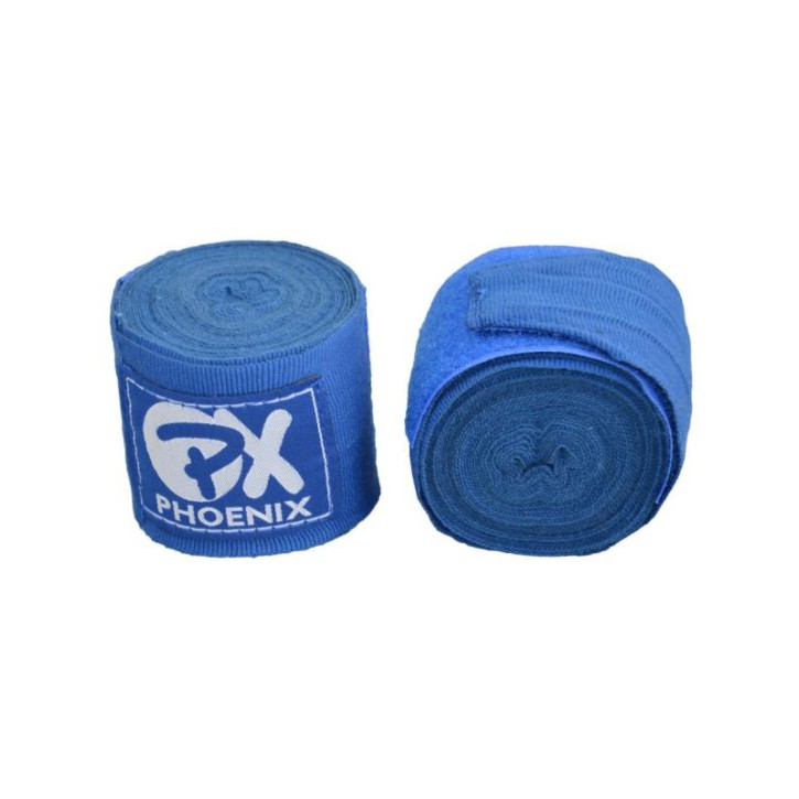 Phoenix PX boxing bandages 350cm Blue