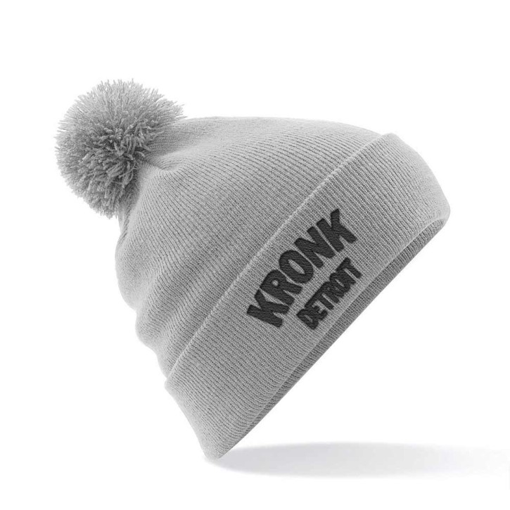 Kronk Detroit Bobble Ski Hat Grey