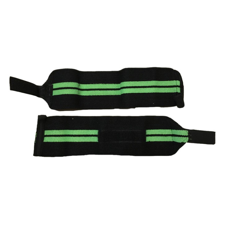 Handgelenksbandagen Wristbands Elastisch Black Green