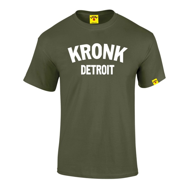 Kronk Detroit T-Shirt Military Green