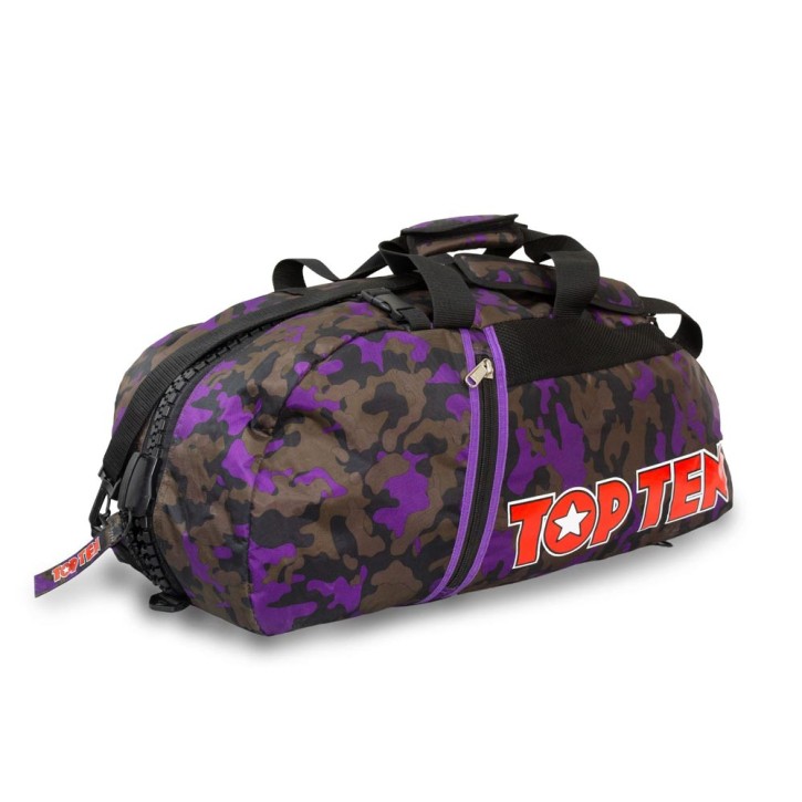 Top Ten Rucksack Tasche 55cm Camo Purple