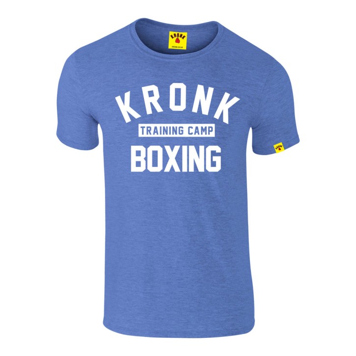 Kronk Training Camp Slim Fit T-Shirt Heather Royal Blue