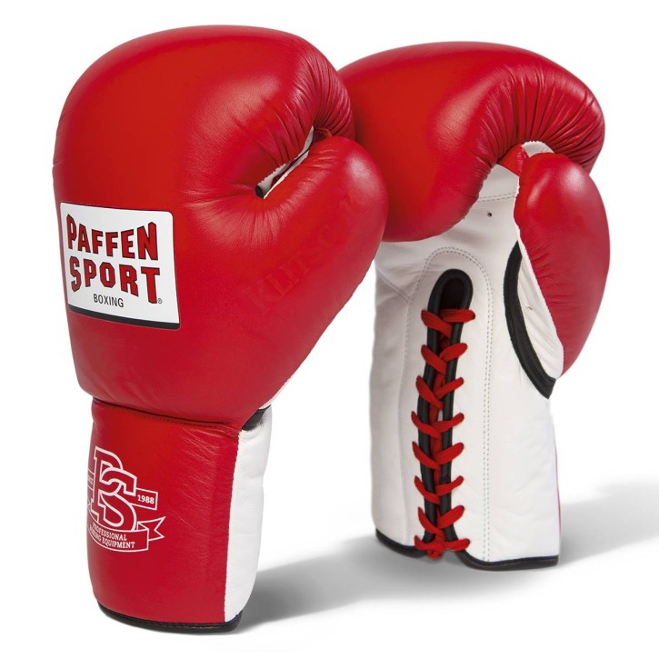 Paffen Sport Pro Heavy Hitter Sparring Boxhandschuhe Red