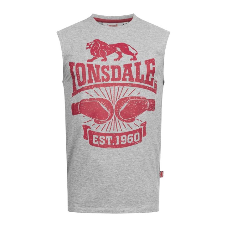 Lonsdale Singlet Cleator Marl Gray