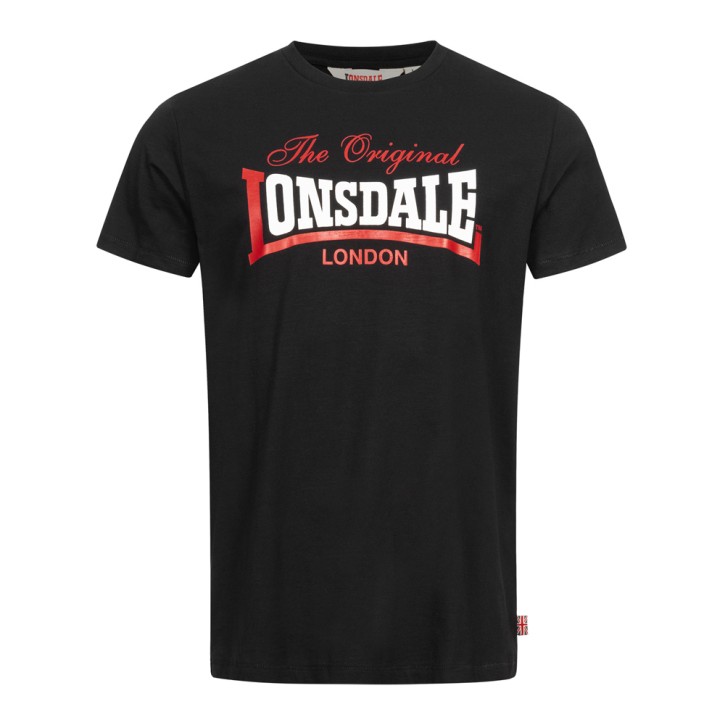 Lonsdale Aldingham T-Shirt Schwarz