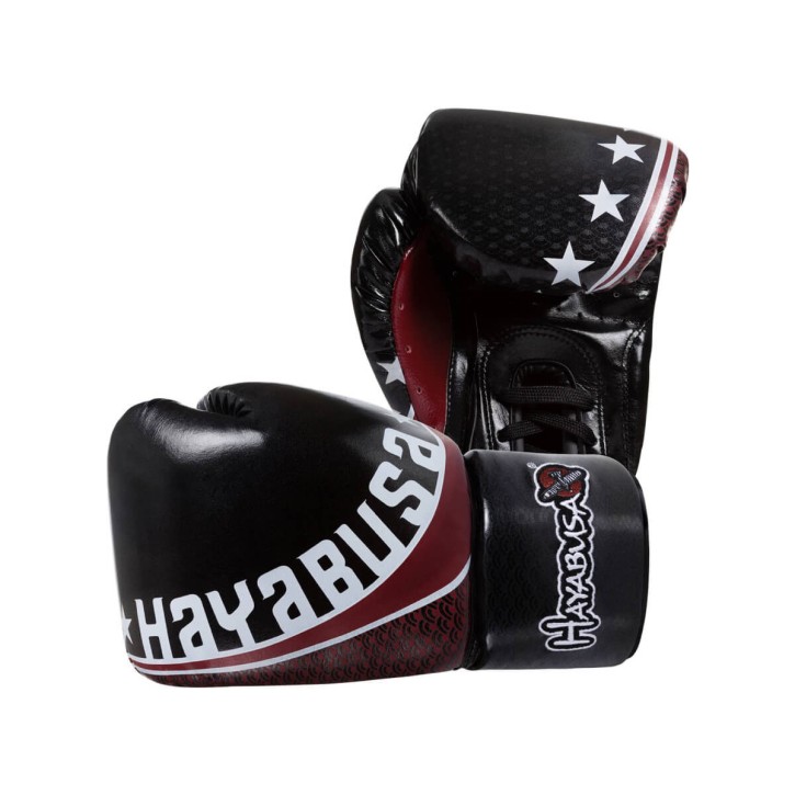 Sale Hayabusa Pro Muay Thai 8oz Lace Gloves Black