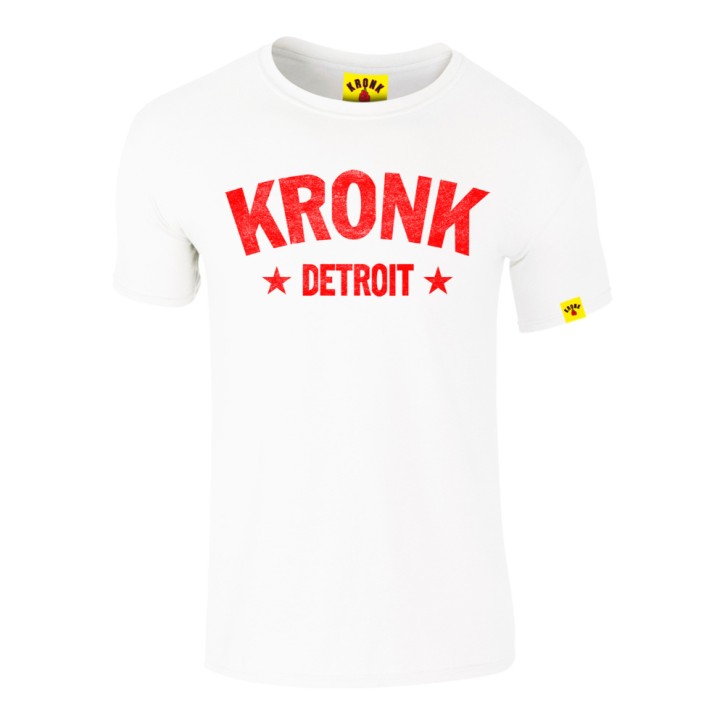 Kronk Detroit Stars Slimfit T-Shirt White Red