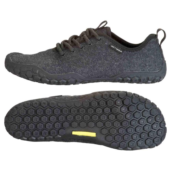 Ballop Corso Barefoot Shoes Dark Grey