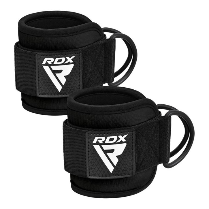 RDX A4 Gym Ankle Pro Black Pair