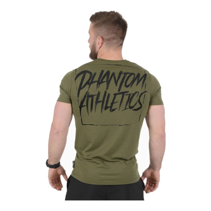 Phantom Boxed T-Shirt Army Grün