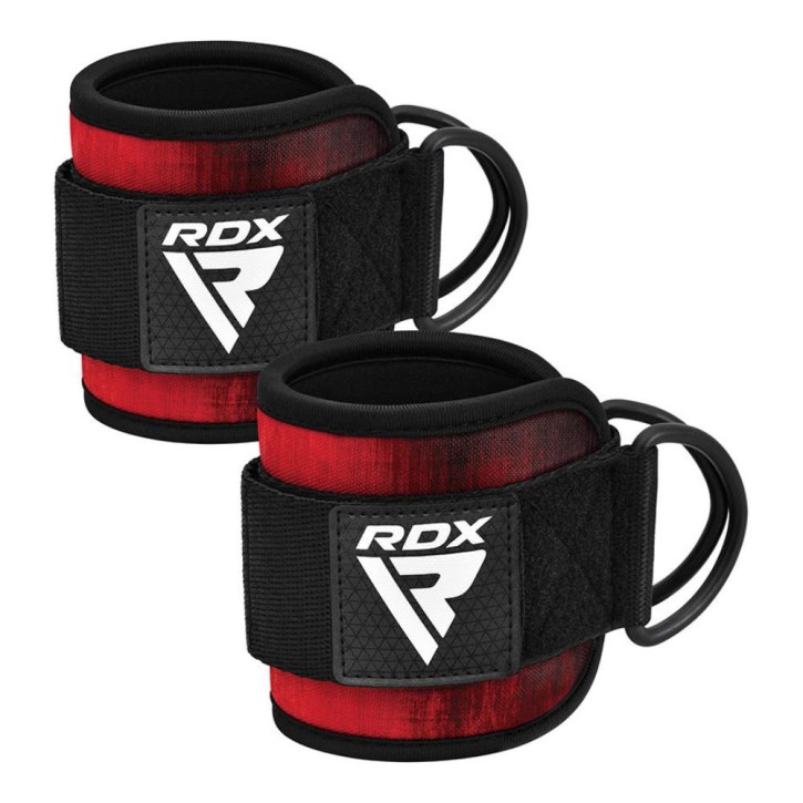 RDX A4 Gym Ankle Pro Rot Paar