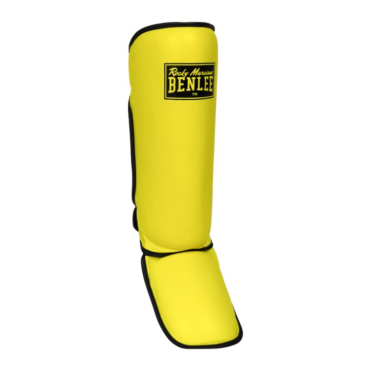 Benlee Guardian Shin Pads Neon Yellow