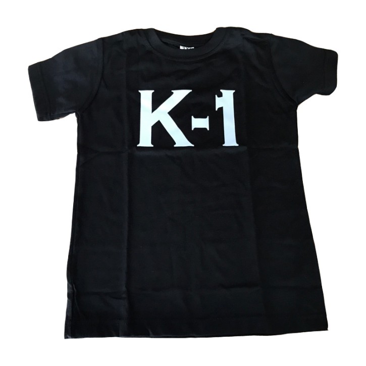 K1 Black Crew Neck T-Shirt