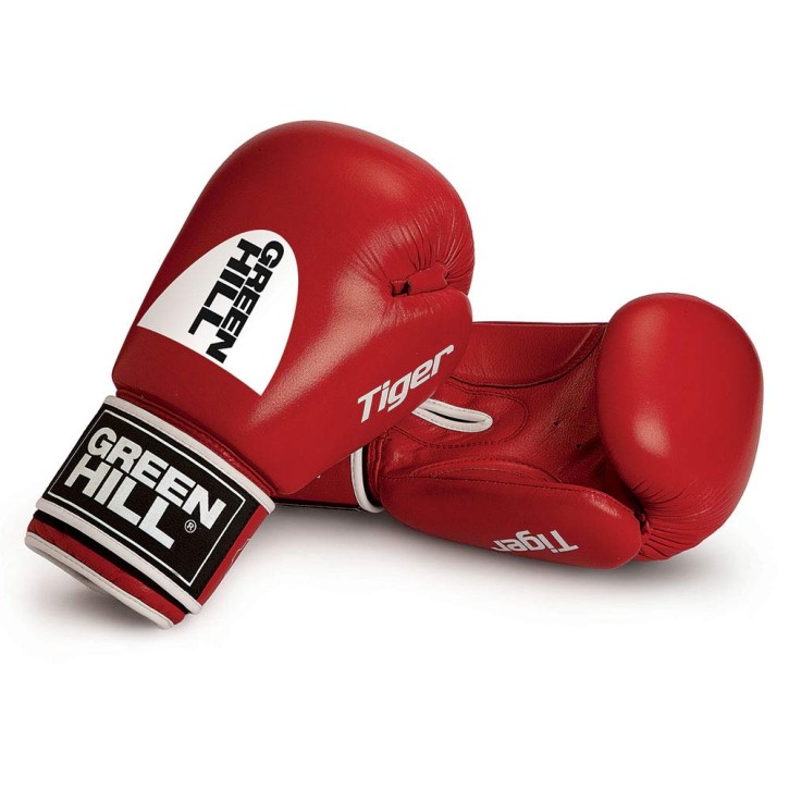 Green Hill TIGER Boxing Gloves Red Without hitting area