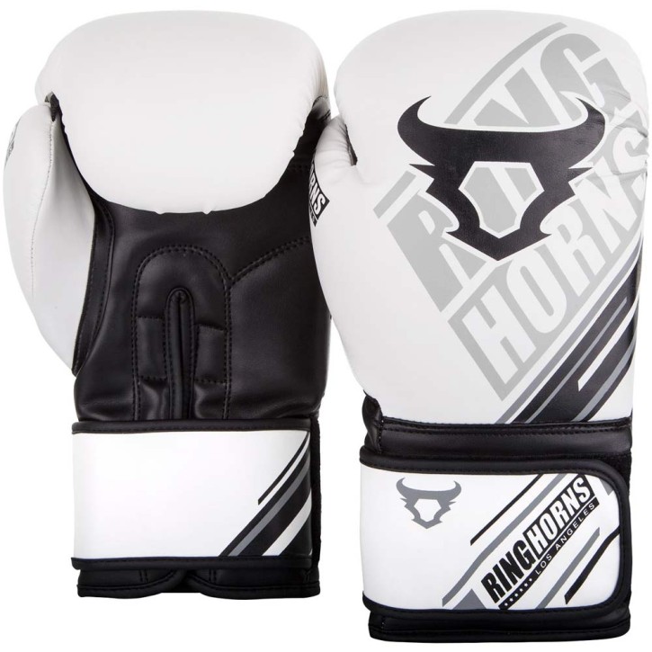 Ringhorns Nitro Boxing Gloves White