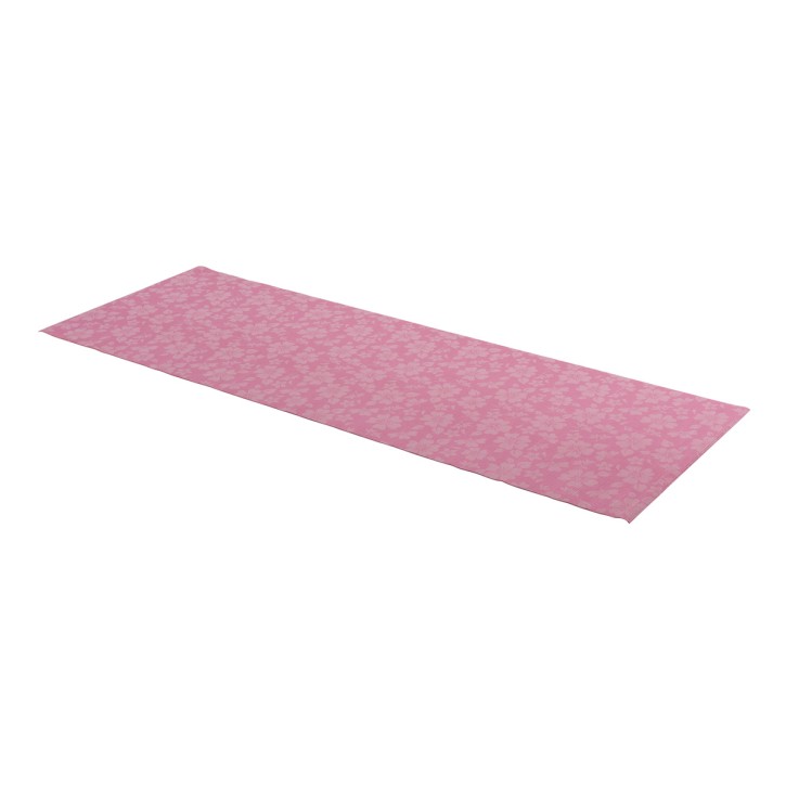 Tunturi Yoga Matte mit Aufdruck Pink