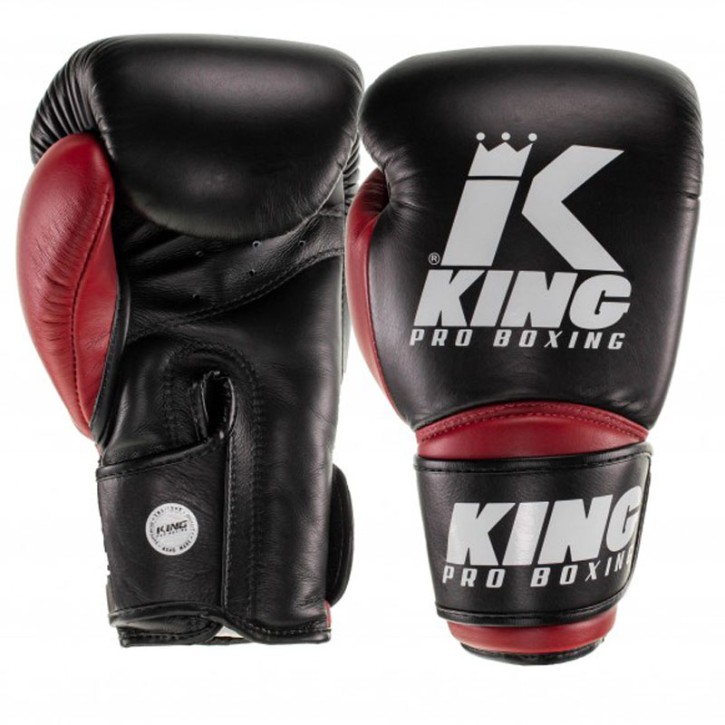 King Pro Boxing Boxhandschuhe Star 10 Black Red