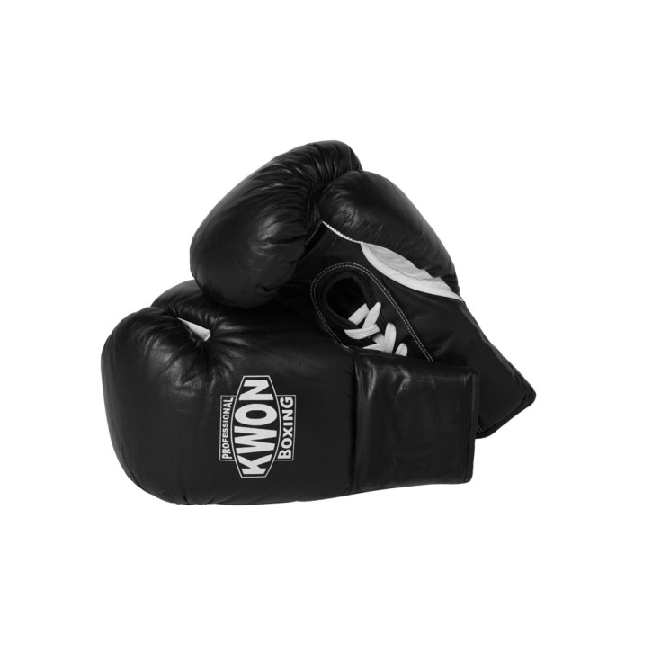 Kwon Professional Boxhandschuh schnürung Black