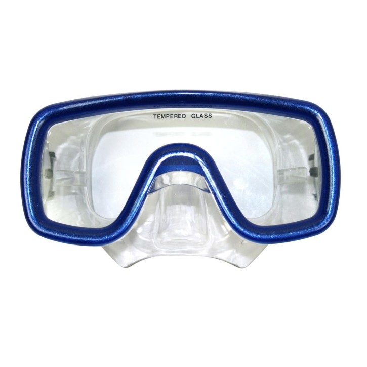 Tunturi Diving Mask Junior Siliter Blue Transparent