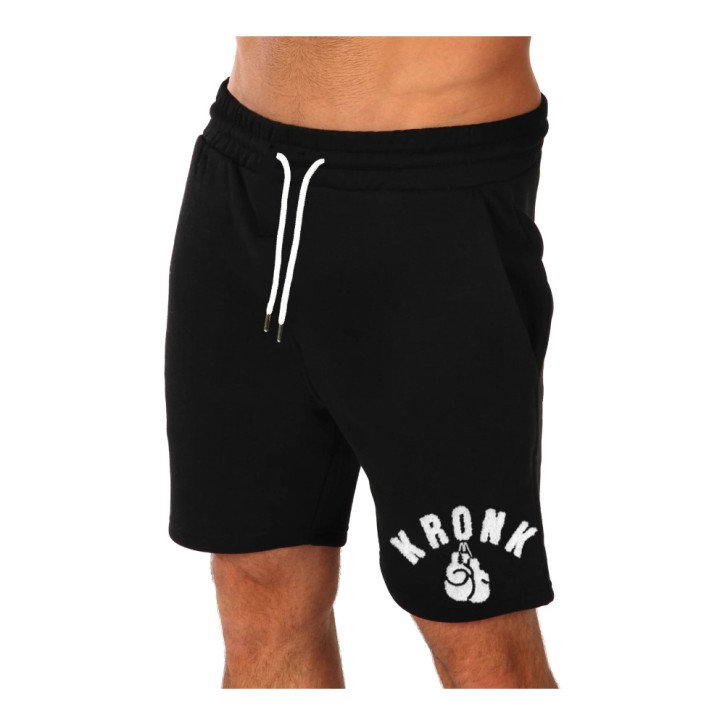 KRONK OC Gloves Jog Shorts Towelling Appl. Logo Schwarz