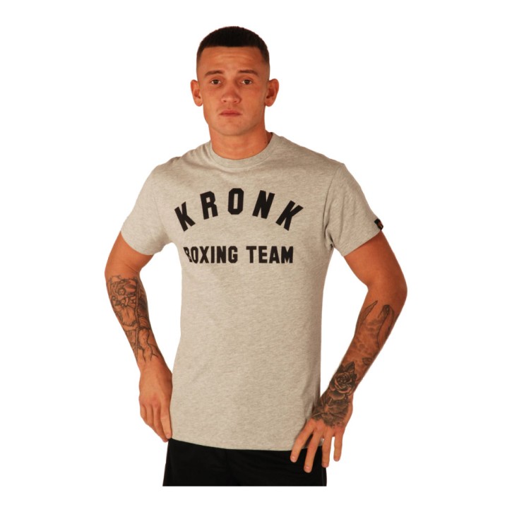 KRONK Boxing Team T-Shirt Grau