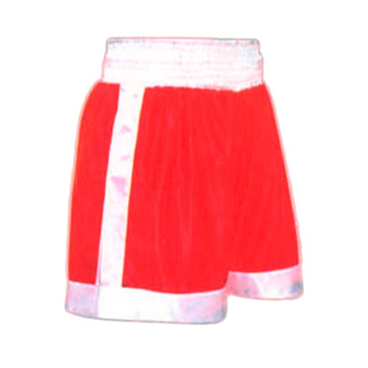 Box Shorts Red White