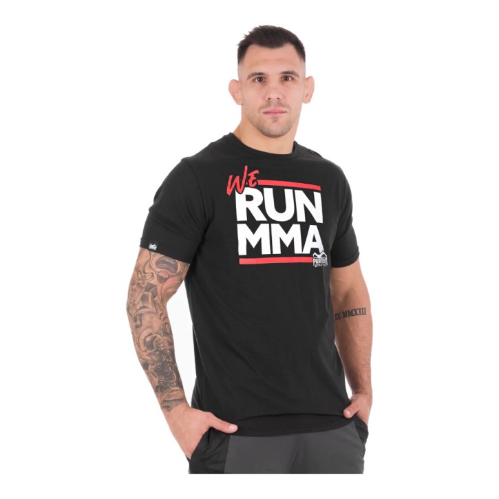 Phantom We Run MMA T-Shirt Schwarz