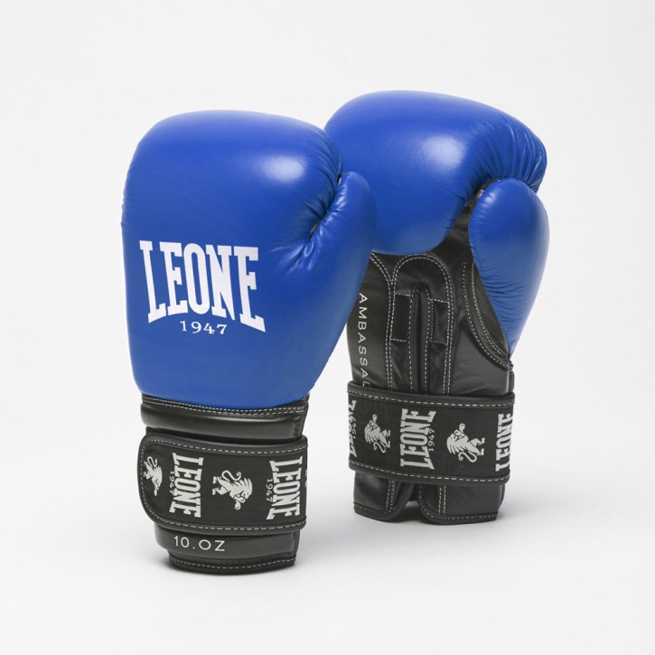 Leone 1947 boxing gloves AMBASSADOR blue