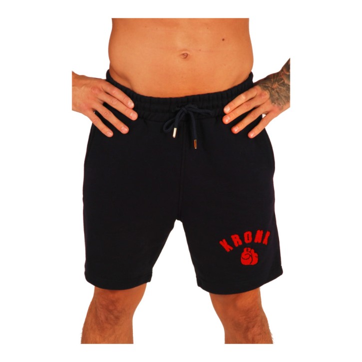 KRONK OC Gloves Jog Shorts Towelling Appl. Logo Navy