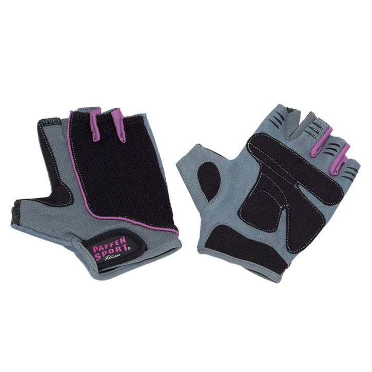 Sale Paffen Sport Lady Fitness Gloves Black Gray Pink L