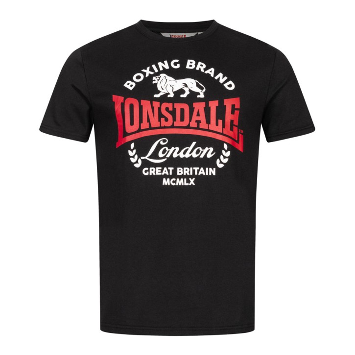 Lonsdale T-Shirt Men Waddon Black