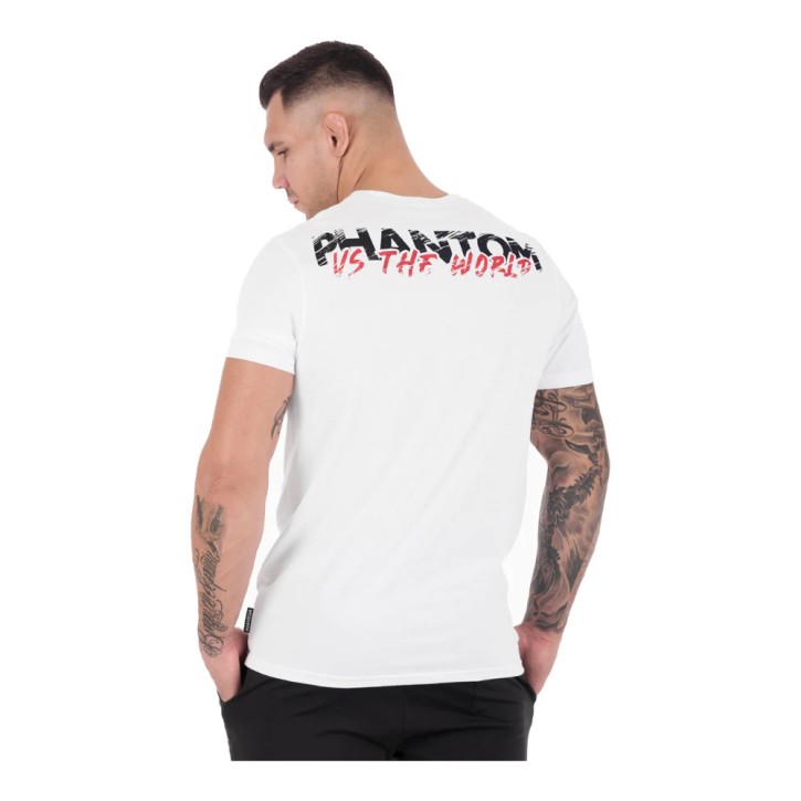 Phantom vs. The World T-Shirt Weiss