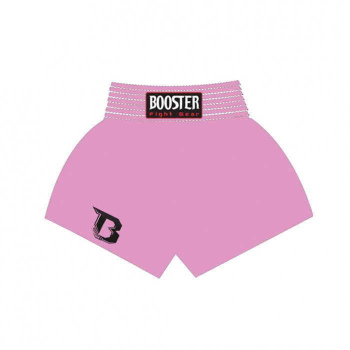 Booster TBT Plain Thai Boxing Fight Shorts Pink